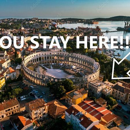G1 Pula Center Colosseum Apartment Bagian luar foto
